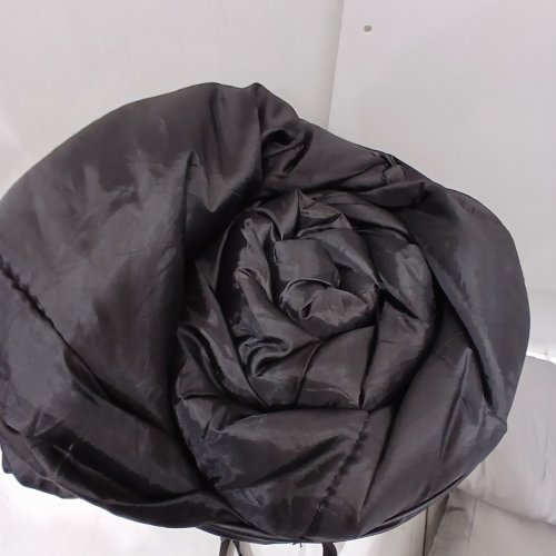 MEREZA DOUBLE WIDE COLD WEATHER SLEEPING BAG WITH CARRYING BAG - 63" X 90" - BLACK image 4