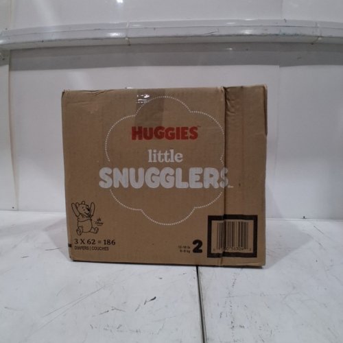 186PK HUGGIES LITTLE SNUGGLERS DIAPERS - SIZE 2 (MODEL: 56310) image 3