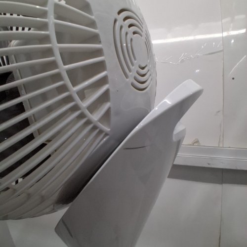 WOOZOO 360° PEDESTAL 12-SPEED AIR CIRCULATOR - ADJUSTABLE HEIGHT 21" TO 40" - WHITE (MODEL: STF-360DC/1747373) image 4