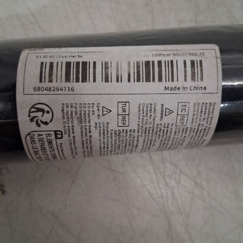 SELF-ADHESIVE STICKER FILM - 30FT X 23" - BLACK image 3