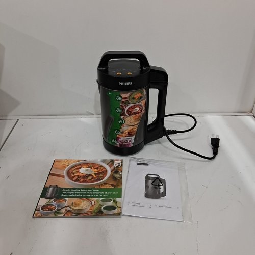 PHILIPS VIVA COLLECTION 1.2L SOUPMAKER - BLACK (MODEL: HR2204) image 3