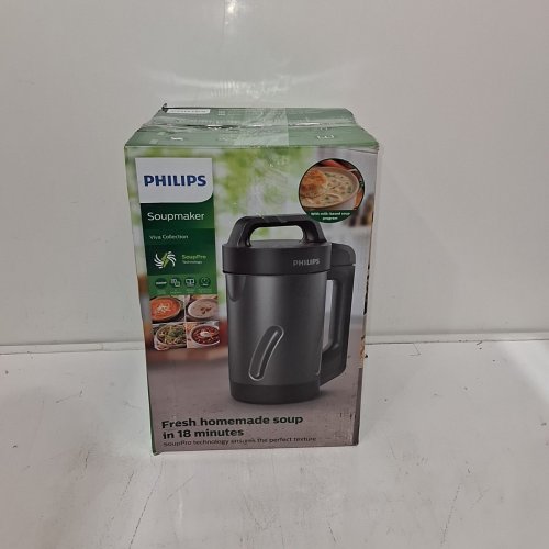PHILIPS VIVA COLLECTION 1.2L SOUPMAKER - BLACK (MODEL: HR2204) image 6