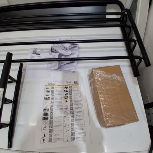 MAXXHAUL UNIVERSAL STEEL ROOF RACK CAR TOP CARGO CARRIER/BASKET - 46" X 36" X 4.5" - 150LBS CAPACITY (MODEL: 70115) image 3