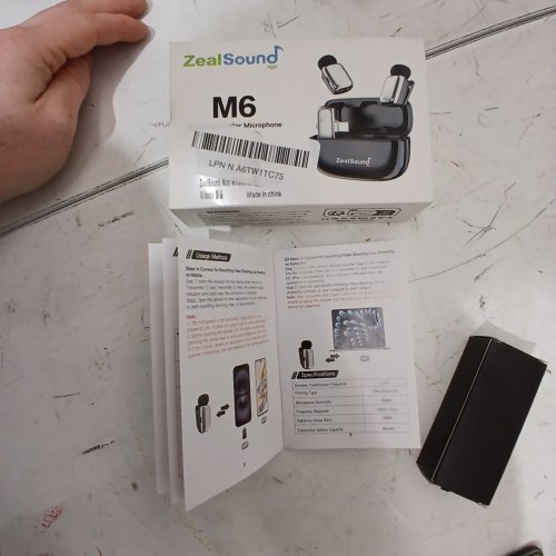 ZEALSOUND WIRELESS MICROPHONE SYSTEM (MODEL: M6) image 3