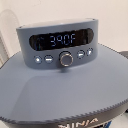 NINJA CRISPI PRO 6-IN-1 GLASS AIR FRYER SAFE FAMILY-SIZED COOKING SYSTEM - 2.5QT - 6QT - CYBERSPACE (MODEL: AS101CCY) image 2