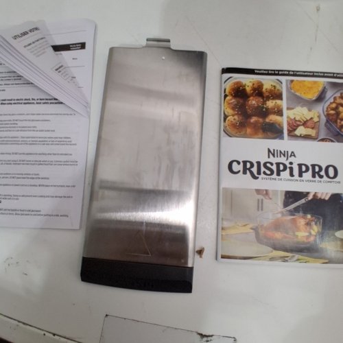 NINJA CRISPI PRO 6-IN-1 GLASS AIR FRYER SAFE FAMILY-SIZED COOKING SYSTEM - 2.5QT - 6QT - CYBERSPACE (MODEL: AS101CCY) image 6