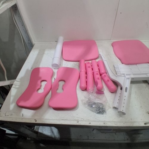 BRELLEY KIDS TABLE AND 2 CHAIRS SET - 31.5" X 23.6" - PINK (BY-09) image 4