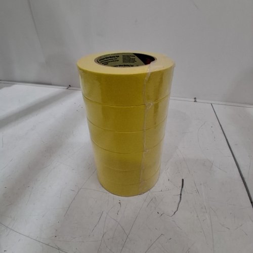 6PK 3M AUTOMOTIVE 301+ HIGH PERFORMANCE MASKING TAPE - 60 YARD/EACH - YELLOW (MODEL: 1711-10444) image 3