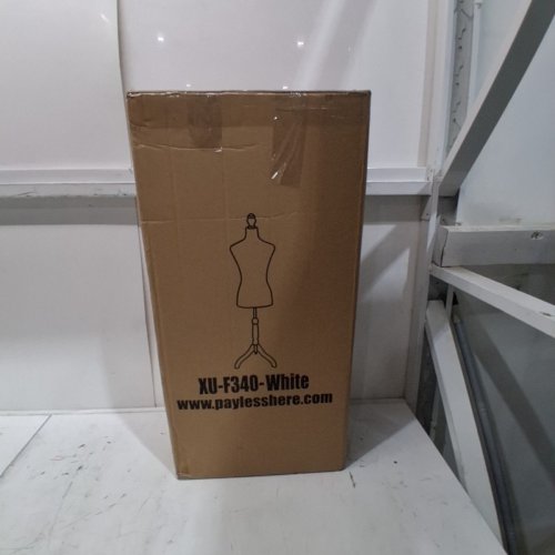 ADJUSTABLE MANNEQUIN DISPLAY TORSO - 60"-67" - WHITE (MODEL: XU-F340-WHITE) image 5
