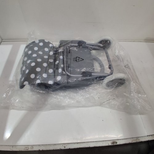 BIOS LIVING ROLLING SHOPPING CART - GREY/POLKA DOTS image 4