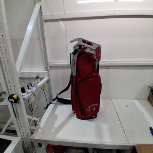 CALLAWAY FAIRWAY 14 STANDING GOLF BAG - 3FT TALL - RED (MODEL: A00689_B0074_NA) image 3
