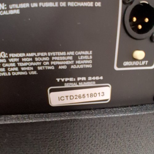 FENDER RUMBLE 40 V3 BASS AMPLIFIER BLACK (MODEL : PR2464 RUMBLE40) image 6