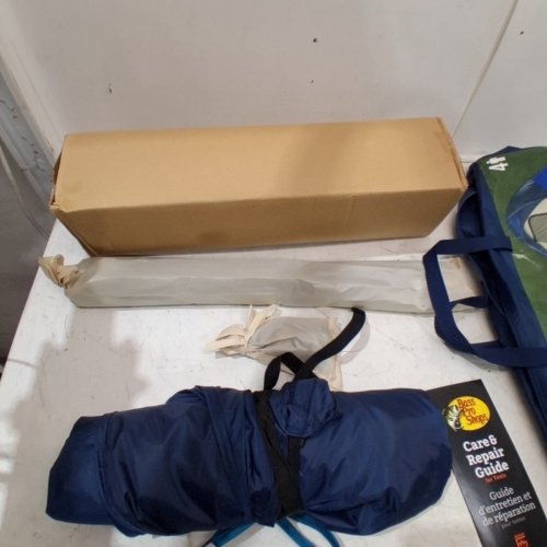 bps outdoor  DOME TENT - 4 PERSON - NAVY AND GREEN image 3
