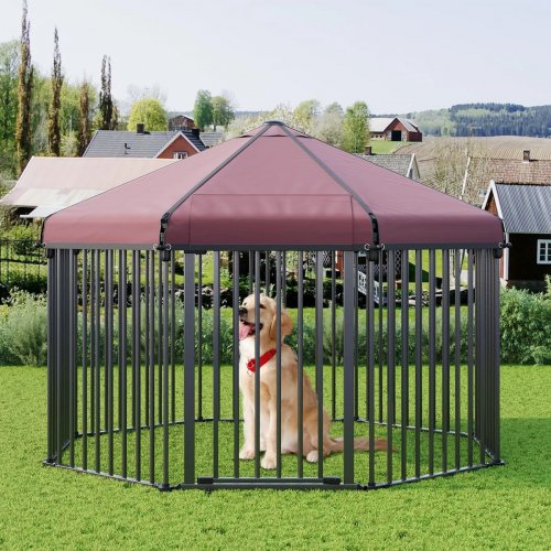 (8 PANEL) GARVEE PLAYPEN WITH ROOF - BLACK (MODEL: PHO_34BSSKC3) image 2