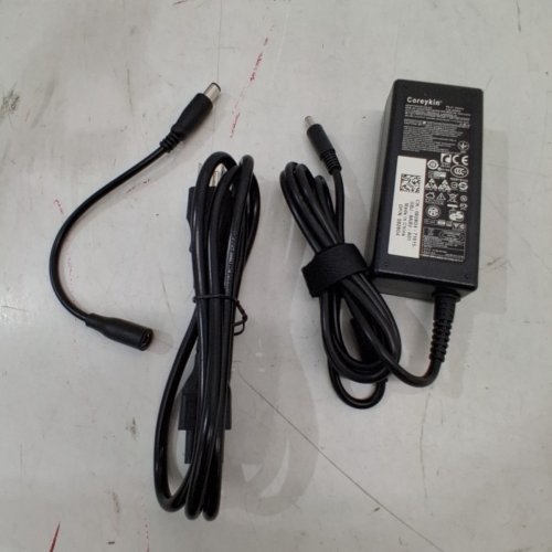 COREYKIN LAPTOP CHARGER COMPATIBLE WITH DELL - 65W - BLACK (MODEL: LA65NS2-01) image 2