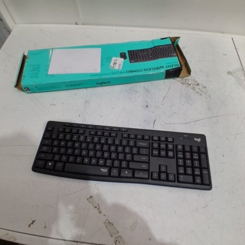 LOGITECH WIRELESS KEYBOARD WITH SILENT TOUCH TECHNOLOGY - GRAPHITE - (MODEL: MK295) image 3
