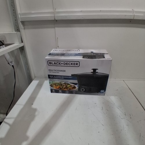 BLACK+DECKER 5 IN 1 MULTICOOKER SLOW COOKER - 7 QT - 800W- 120V - BLACK (MODEL: MC900MAD) image 6