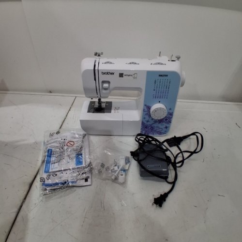 BROTHER LIGHTWEIGHT FULL-FEATURED ELECTRIC SEWING MACHINE - WHITE (MODEL: XM2701) image 4