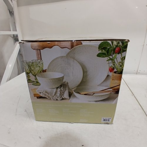 16PC DINNERWARE SET - BEIGE/WHITE (MODEL: 1630883) image 6