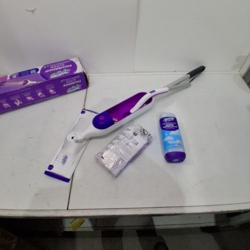 SWIFFER POWERMOP SUPER MULTI-SURFACE MOP - PURPLE/WHITE image 2