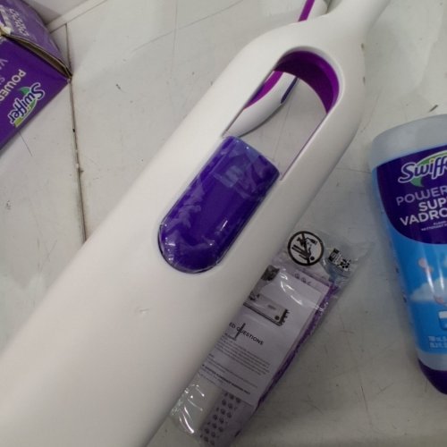 SWIFFER POWERMOP SUPER MULTI-SURFACE MOP - PURPLE/WHITE image 3