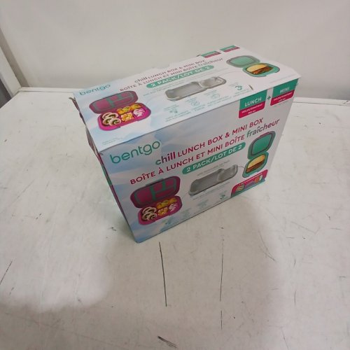 2PC BENTGO CHILL LUNCH CONTAINERS - TEAL/PINK (MODEL : 1997883) image 4
