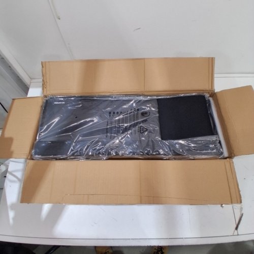 MOUNT-IT! WALL MOUNTED MONITOR AND KEYBOARD STAND WITH CPU HOLDE - FITS UP TO 32" MONITORS - BLACK (MODEL: MI-7919) image 3