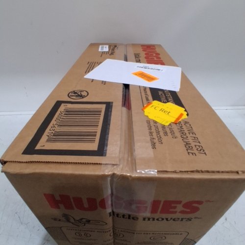 108PK HUGGIES LITTLE MOVERS CURVED CONTOURED STRETCHY ACTIVE FIT BABY DIAPERS- 108 TOTAL - SIZE 6 image 3