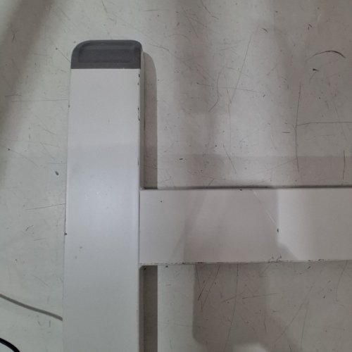 BEDSIDE MOBILE ROLLING LAPTOP DESK - 33" - WHITE image 3
