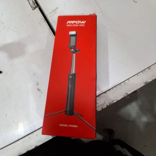 3-IN-1 MPOW ISNAP X1 SELFIE STICK / TRIPOD WITH BLUETOOTH - BLACK image 4