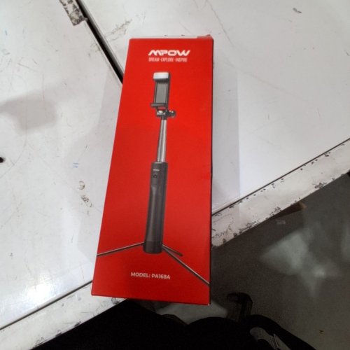3-IN-1 MPOW ISNAP X1 SELFIE STICK / TRIPOD WITH BLUETOOTH - BLACK image 5