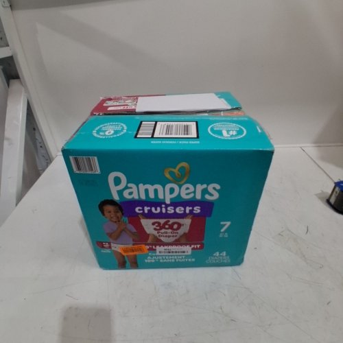 44PK PAMPERS PULL ON CRUISERS 360˚ FIT DISPOSABLE BABY DIAPERS WITH STRETCHY WAISTBAND - SIZE 7 image 3