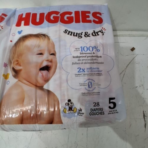 84PK HUGGIES SNUG & DRY DIAPERS - SIZE 5 image 3