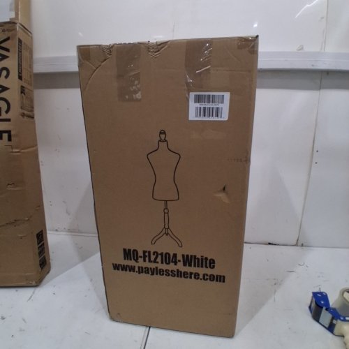 MEETINGHOME DRESS FORM MANNEQUIN - 49.6" TO 63.4" - WHITE (MODEL: MQ-FL2104-WHITE) image 5
