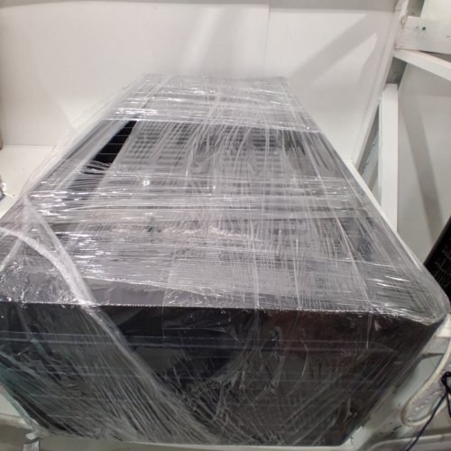 5-TIER PLASTIC RESIN STORAGE SHELF/RACK - 36" X 18" X 72" - 750 LBS CAP - BLACK image 6