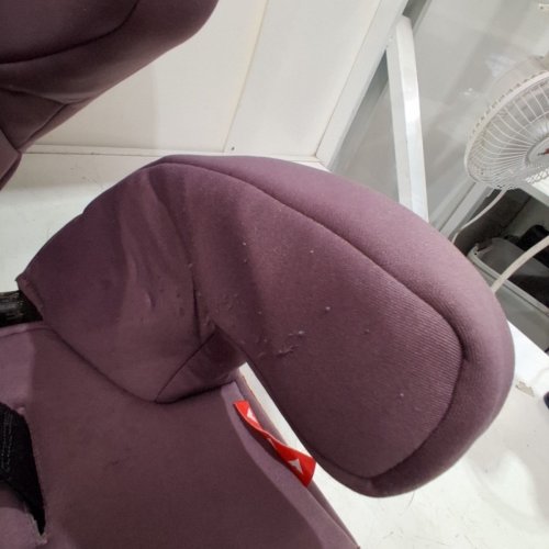 GRACO TRANZITIONS 3-IN-1 LIGHTWEIGHT ADJUSTABLE HEIGHT HARNESS BOOSTER CAR SEAT WITH CUP HOLDERS - 100LB MAX WEIGHT - ELOISE PURPLE (MODEL: 2217080) image 4