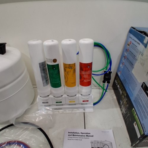 WATTS PREMIER ZERO RO-PURE PLUS REVERSE OSMOSIS DRINKING WATER SYSTEM (MODEL: 531417) image 6