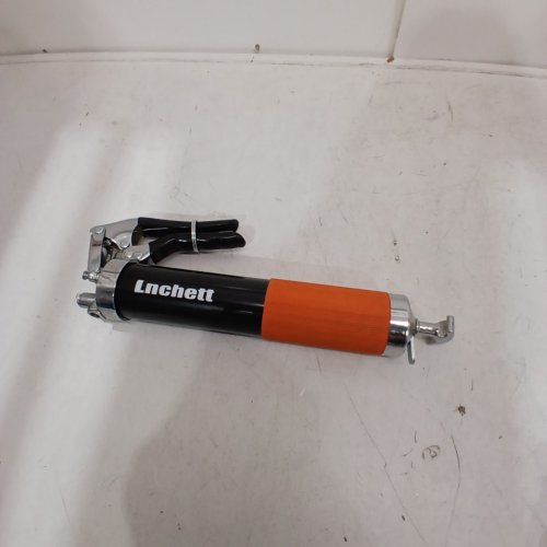 LNCHETT PROFESSIONAL PISTOL GRIP GREASE GUN WITH 18 INCH FLEX HOSE - 7000 PSI - 14OZ (MODEL: LN011) image 2