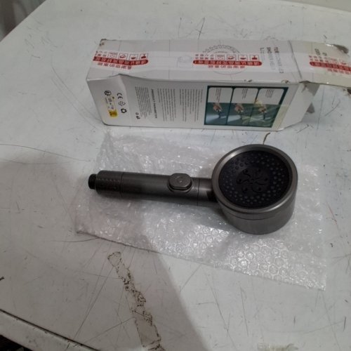TURBOCHARGED SHOWER HEAD - GUN METAL BLACK image 3