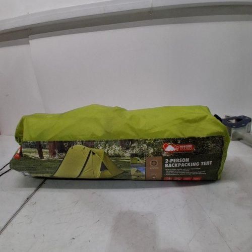 2 PERSON OZARK TRAIL BACKPACKING TENT- 55IN X 82.5IN X 40IN- GREEN image 4