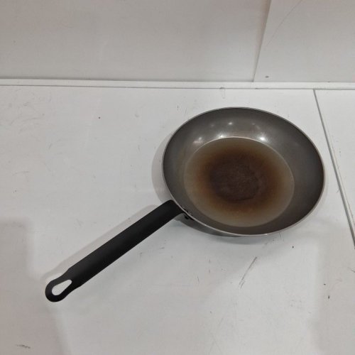 CARBON STEEL FRYING PAN - 11" - GREY image 2