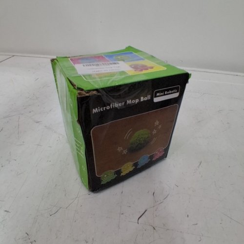MICROFIBER MINI ROBOTIC MOP BALL PET TOY - MULTICOLOR image 4