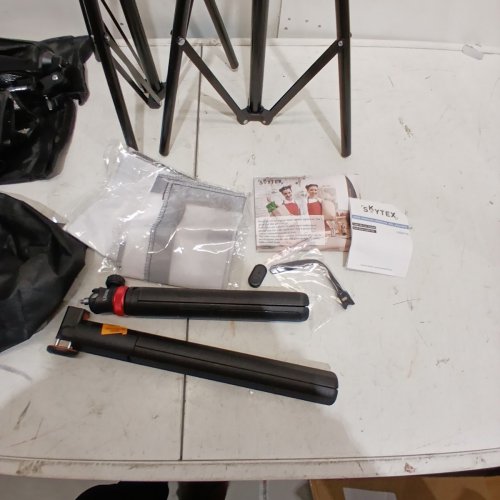 2PK SKYTEX SOFTBOX LED LIGHTING KIT WITH CARRYING BAG - 85W - 2700-6400K - BLACK (MODEL: LED570) image 6