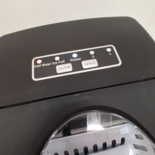 FRIGIDAIRE COMPACT ICE MAKER MACHINE - MAKES 26LBS/DAY - BLACK(MODEL: EFIC130-SSBLACK) image 2