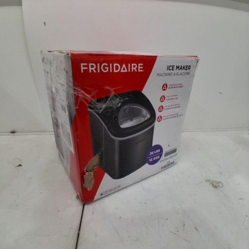 FRIGIDAIRE COMPACT ICE MAKER MACHINE - MAKES 26LBS/DAY - BLACK(MODEL: EFIC130-SSBLACK) image 5