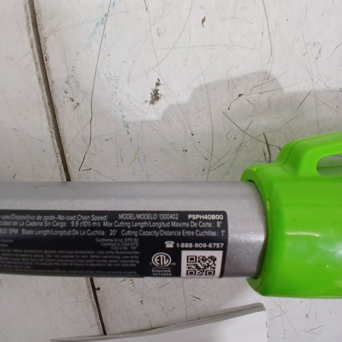 GREENWORKS CORDLESS ADJUSTABLE POLESAW **TOOL ONLY** - 24V - 8" BLADE - 9FT-14FT - GREEN/BLACK (MODEL: PS24B00) image 6