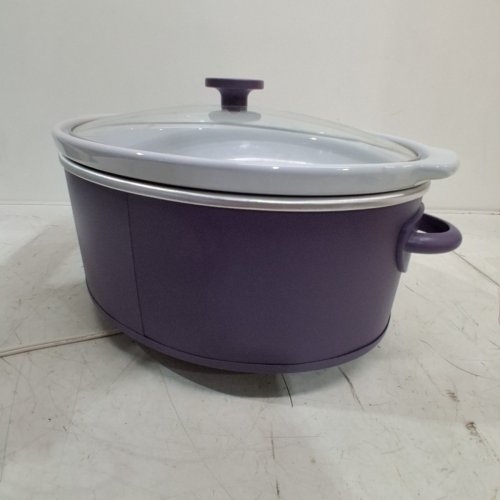 CROCK-POT OVAL SLOW COOKER CLASSIC - 7QT - PURPLE (MODEL: SCV700-PP) image 5