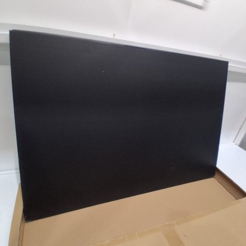 8PK CORRUGATED FOAM POSTER BOARD - 24" X 16" - BLACK image 3