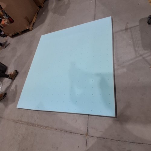 LUCID VENTILATED MEMORY FOAM MATTRESS TOPPER - KING - BLUE image 2