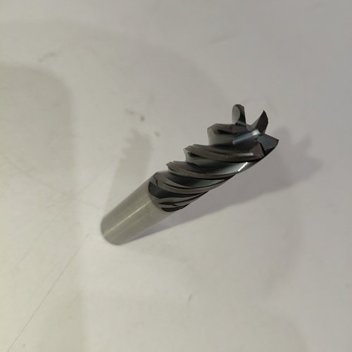 WIDIA HANITA VICTORY VARIMILL II 5V0C HP FINISHING END MILL - 1/2" X 1/2" X 1 1/4" X 3"; R.015 (MODEL: 5VOC+13015AT) image 4